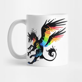 Fabulous Rainbow Griffon Mug